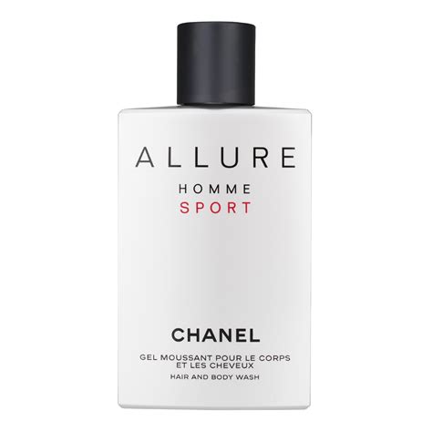 chanel allure sport shower gel|chanel allure homme shower gel.